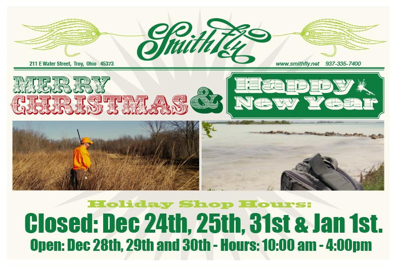 SmithFly Holiday Shop Hours