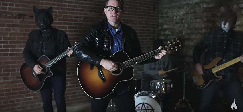 SmithFly HQ basement plays staring role in a new music video by JT Woodruff of Hawthorne Heights
